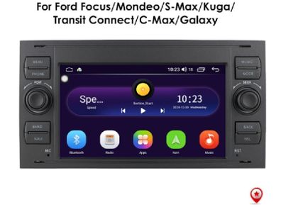 Android Car Radio for Ford Focus 2007 Mondeo S-max C MAX Kuga Galaxy Fiesta Transit Fusion Connect Autoradio Multimedia Carplay