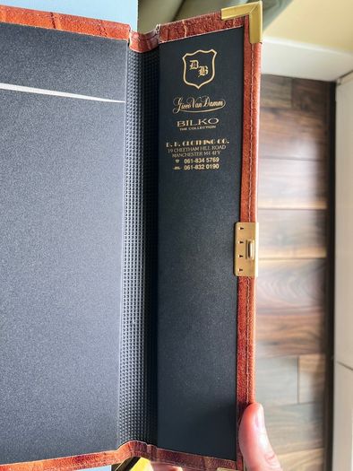 Vintage retro document carrier