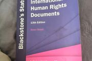 Blackstone's Statutes International Human Rights Documents 13th EDITION
