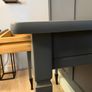 Black & Gold Dragonfly Console Table with Drawer Image 2