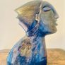 Original signed  Ceramic Sculpture by Belfast Artist Carol Henry Image 2
