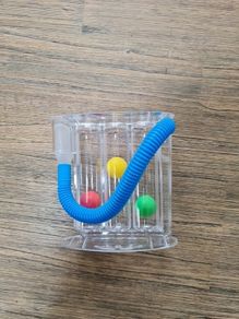 Deep breathing lung exerciser
