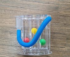 Deep breathing lung exerciser