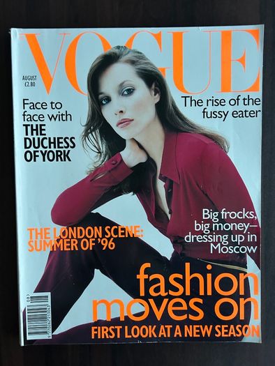British Vogue Magazines 1996 Priced Individually