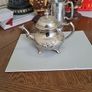 Tea pot silver coloured Image 5