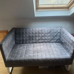 ikea grey sofa