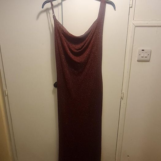 Asos maxi dress with Mesh lining