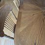 Beautiful solid mahogany extendable dining table and 6 chairs Image 3