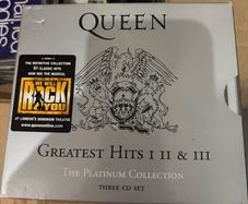 Queen greatest hits triple cd album