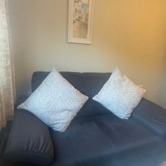 Dark Grey 2 seater sofa