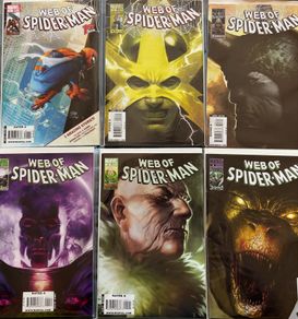 Web of Spider-Man Comics 1 to 6