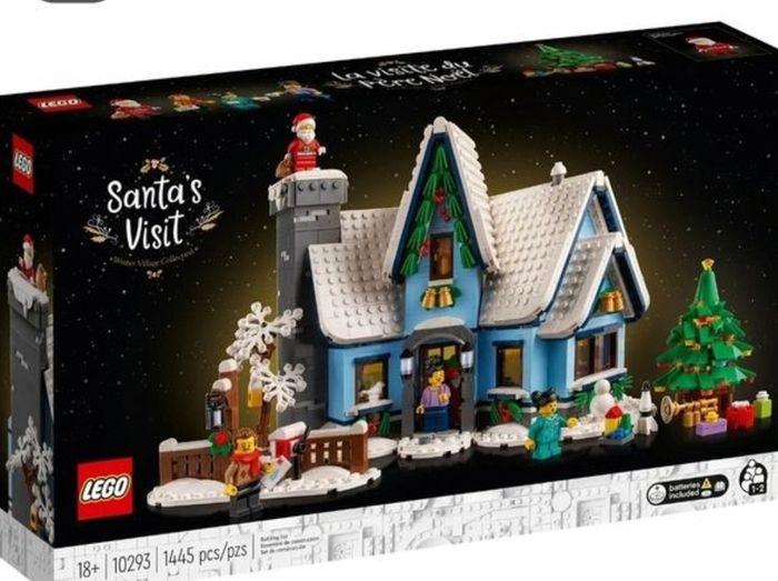 4x LEGO Winter village sets NEW