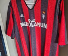 Rare 1989 AC Milan Kappa home jersey XL perfect condition