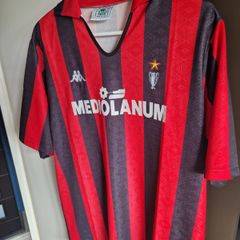 Rare 1989 AC Milan Kappa home jersey XL perfect condition