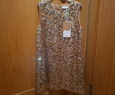 E46.00 Girls Name it party glitter dress Brand new