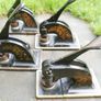 Vintage Ornate Cast Iron Embossing Presses - set of 4 (45 each) Image 10