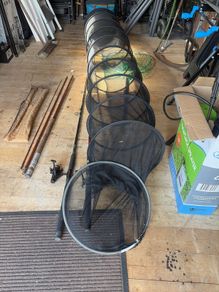 Vintage fishing rods & gear