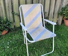 Vintage beach chair