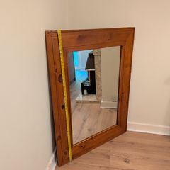 Solid wood mirror from HERITAGE