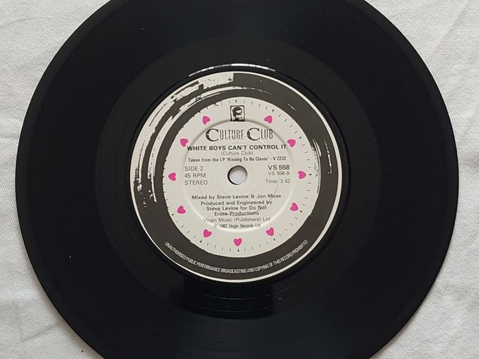 Culture Club- Time (clock of the heart) 7" Vinyl