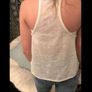 cami American eagle medium cream lace front top Image 7