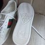 Gucci Ace leather trainers UK 8 Image 7