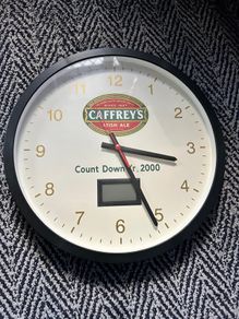 Caffreys Irish Ale Wall Clock