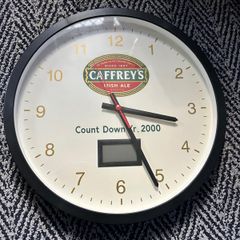 Caffreys Irish Ale Wall Clock