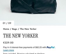 The New Yorker Laptop Bag