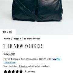 The New Yorker Laptop Bag