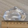 Vintage Mats Jonasson Maleras Swedish Crystal Glass Seal Paperweight Figurine Image 5