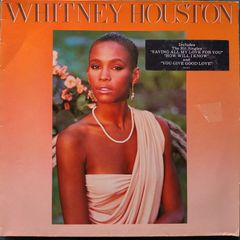 Whitney Houston - Whitney Houston Vinyl LP (1986) German Pressing w/Hype Sticker Pop Soul EX