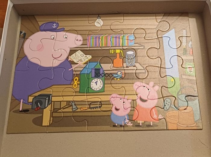 Peppa Pig Jigsaws 3 years plus
