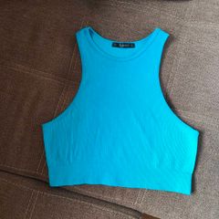 Bright colour Cropped Top, XS/S