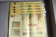 A3 Mesh Zip folder / bag - New