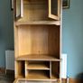 light oak solid tv corner unit ..immaculate Image 4