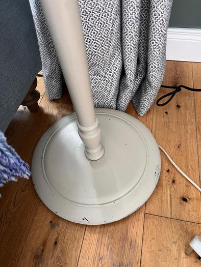 off-white floor lamp