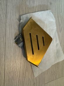 Shower corner tray