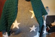 New crocheted Shoulder Shawl