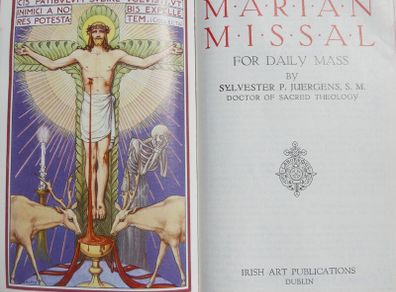 Vintage1960 The NEW MARIAN MISSAL Sylvester Juergens Regina Press Prayer Book Mass