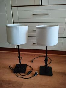 Set of two table lamps