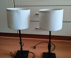 Set of two table lamps