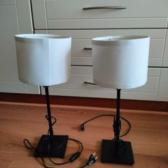 Set of two table lamps