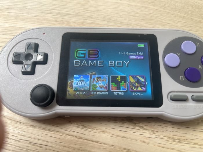 Modified game boy 5000 games