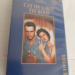 vhs video unopened Cat on hot tin roof