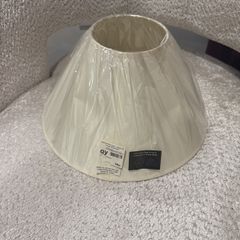 Cream lamp shade 14 inch -  brand new in wrapper