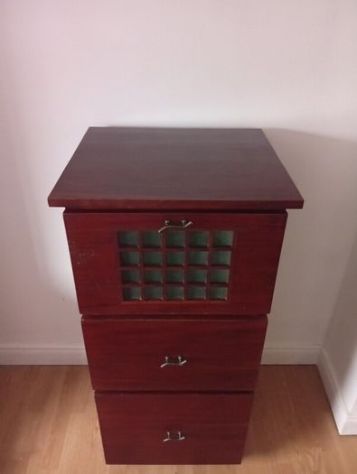 Antique Solid Wood Tallboy Chest of drawers