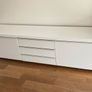 Ikea Tv Bench High Gloss White Image 3