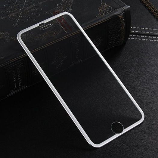 Full Cover Titanium Alloy tempered glass screen protector for iphone 7 plus free postage