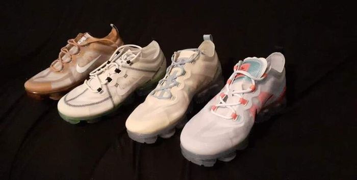 Nike Wmns Air VaporMax 2019 'Phantom Volt' UK-7.5/EUR-42 AR6632 104 Summit White/Phantom-Black-Summit White-2019